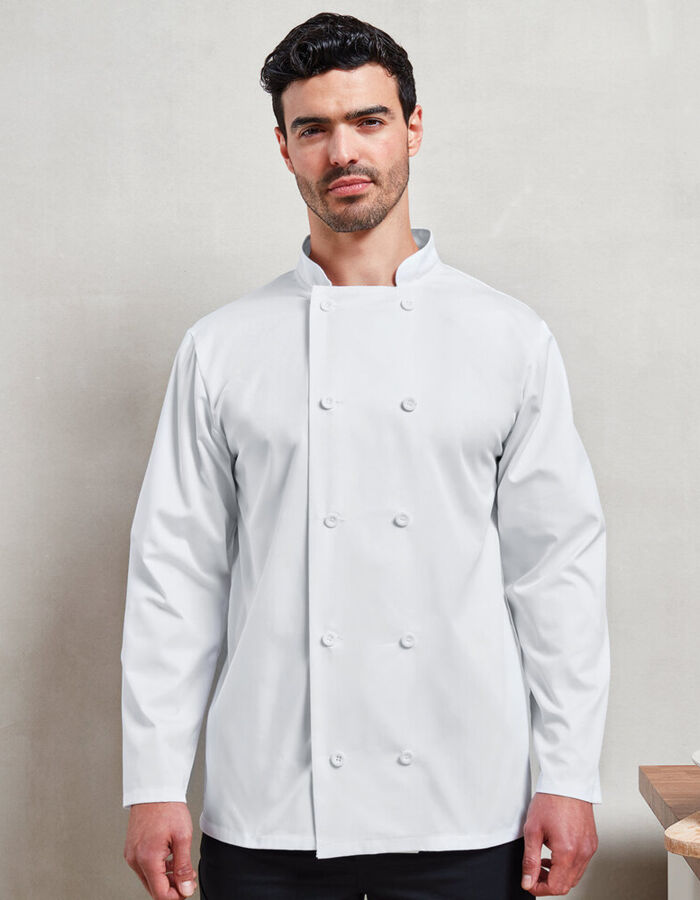 Long sleeve chef’s jacket Thumbnail