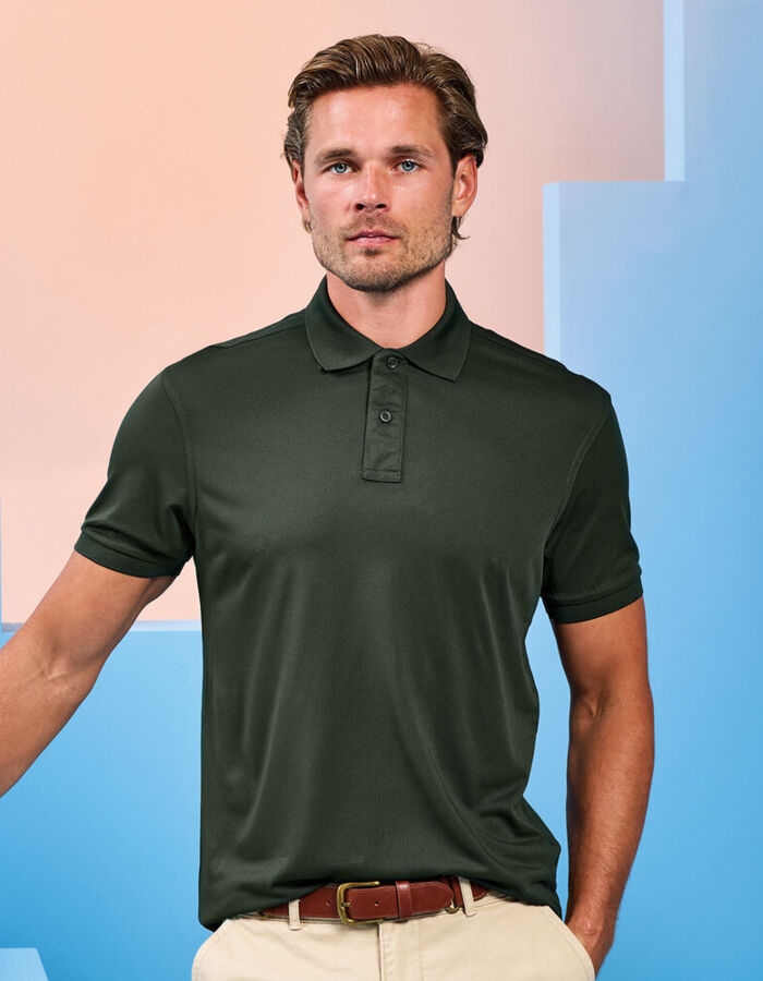 PRINTGUARD Recycled sweat-wicking Polo Thumbnail