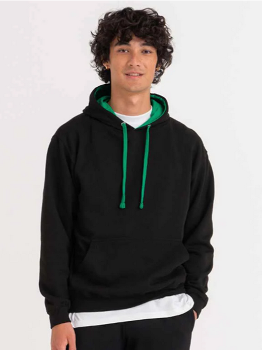 Two-tone leavers hoodie adults